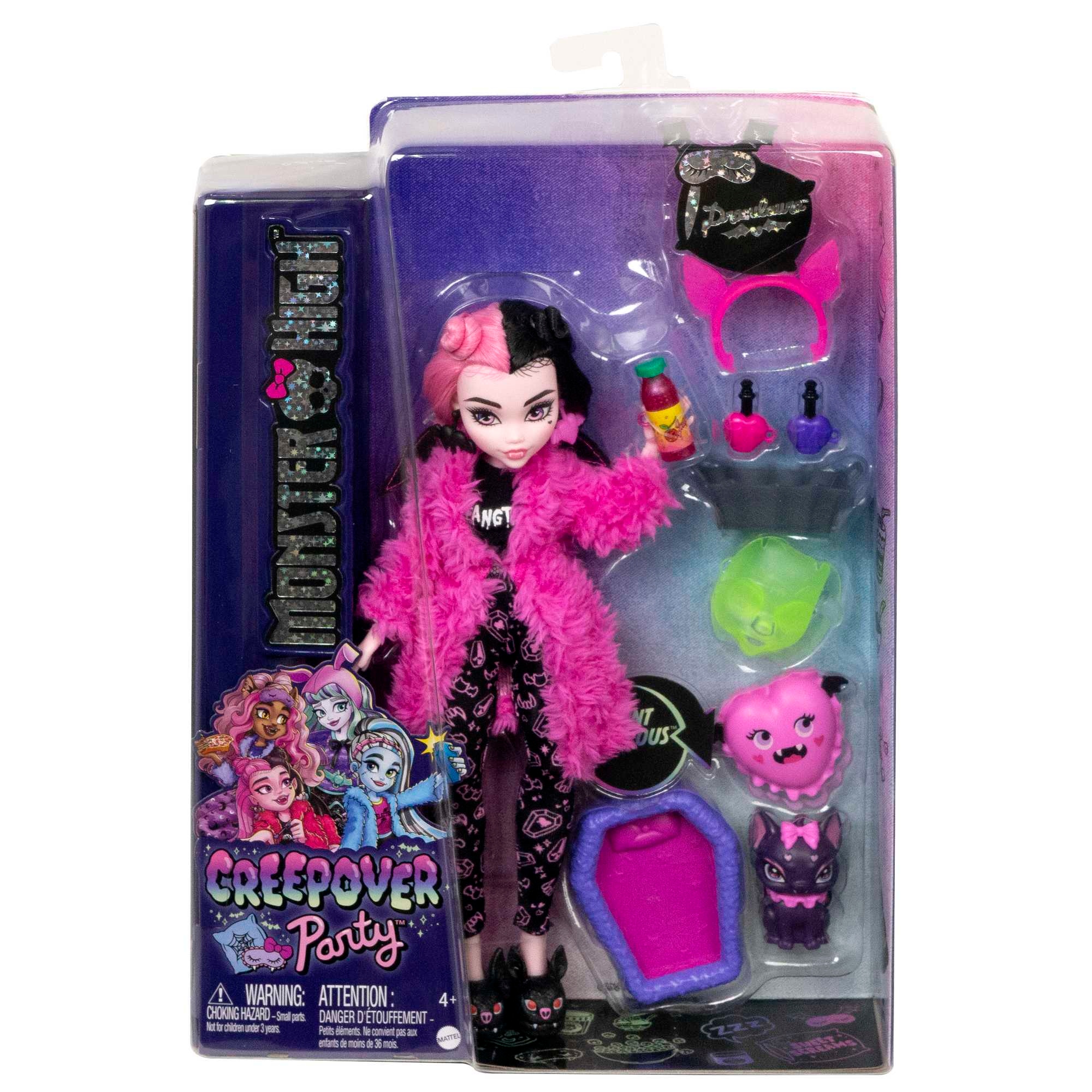 Mattel Monster High Creepover Party Draculaura bábika 29 cm